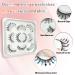 5 Pairs Manga Lashes - Glitter Colored Eyelashes with Diamond Decor | Natural Look Japanese Lashes - DIY Glitter Lashes (1 oz - Buy Online on GoSupps.com