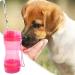 Lambo Dog Travel Water Bottle - Leakage-Proof Portable Puppy Dispenser for Hiking Traveling and Camping | Double Seal Outdoor Dog Water Cup in Rosa - Buy Online on GoSupps.com