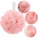 Exfoliating Loofah Shower Sponges for Men and Women - 4 Pieces Bath Puffs 60g/pcs - Beige - 4 Count Pack - Buy Online on GoSupps.com