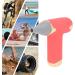 Electric Hair Dryer Turbo Hair Dryer 60W Bladeless High Speed Mini Handheld Dust Blower with 4 Levels Wind for Travel Vacation Beach Rechargeable Turbo Fan for Pets Hair Red - Buy Online on GoSupps.com