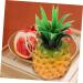 HOMSFOU Simulated Pineapple Ornaments Fake Fruit Model Succulent Decor Fake Fruit Decoration Pineapple Plant Light House Decorations for Home Fruit Shooting Prop Food Fake Apple Resin Orange 23X11X11CM - Buy Online on GoSupps.com