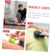 Clispeed 4-Piece Hand Massage Ball Set - Tauben Bird Diaper Massage Roller & Ice Foot Massager for Ultimate Relaxation - Buy Online on GoSupps.com