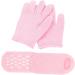 ULTECHNOVO 4 Sets Moisturizing Gloves & Socks Essential Oil Gel Socks Dry Hands Spa Gloves Dry Hands Gloves Moisturizing Socks Household Gel Socks at Night Foot Cream Polyester and Gel Man - Buy Online on GoSupps.com