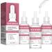 3 Pack Hyaluronic Acid Serum with Rosa Rugosa Flower Water for Enhanced Hydration & Skin Equilibrium (1fl.oz/30ml Each)
