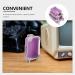 3 Pi ces Lot de 3 Mini Valises pour Faux Cils Violet et Lavande Bo te de Rangement ABS Compacte et L g re tui de Voyage pour Technicienne en Extensions de Cils Int rieur - Buy Online on GoSupps.com