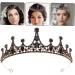 FRCOLOR 1pc Black Crown Bride Hair Accessories Party Headdress Baroque Crown Wedding Headdress Bridal Hair Decor Baroque Bridal Crown Women Crown Wedding Headband Bridal Headpiece 14x14cm Black - Buy Online on GoSupps.com