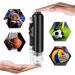 Dual Action Ball Pump with Needles and Nozzles - Ideal for Soccer, Basketball, Volleyball, Balloons, Bikes (Black) - Buy Online on GoSupps.com