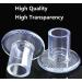 ZPYOU High Heel Protectors 13 Pairs - Transparent Stoppers for Grass, Uneven Floors, and Bricks - Women's Wedding Shoe Covers - Sizes S, M, L - Buy Online on GoSupps.com