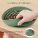 Silicone Slow Feeder Dog Bowl with Suction Cup - Anti-Choking Food Bowl for Small to Medium Dogs (Green) | Coomazy - Buy Online on GoSupps.com