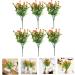 TOPBATHY 12 Pcs Simulation Camellia Eucalyptus Garland Vines Decor Office Decor Artificial Branches Faux Plants Indoor Artificial Flower Bouquet Vine Decor Artificial Leaf Household Plastic Orangex2pcs 13x13x30cmx2pcs - Buy Online on GoSupps.com