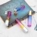 Rowiz 10PCS 10ml Gradient Color Glass Bottle Leakproof Glass Bottle Essential Oil Roller Bottles Set With Stainless Steel Balls And Gold or Silver Screwcap For Perfume & Aromatherapy Oils Blue-purple and Yellow-rose Red Gradient - Buy Online on GoSupps.com