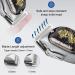 Professional Cordless Hair Clippers for Men | T-Blade Trimmer Set with LED Display - Black & Gold - Buy Online on GoSupps.com