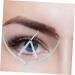 FOMIYES Eyebrow Shaper Ruler Measure Ruler Eyebrow Drawing Tool Template Positioning Ruler Stainless Steel - Buy Online on GoSupps.com