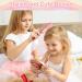 6 Pairs Multi-Colored Hair Clips for Girls - Mermaid Butterfly Rainbow & Flower Accessories | Perfect Birthday Party Gift - 12 Pack - Buy Online on GoSupps.com
