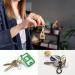 20 Pack Mini Carabiner Hooks - Small Snap Lock Carabiners for Camping Travel & Hiking - Key Chain Clips - Buy Online on GoSupps.com