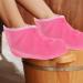 TOYANDONA Paquet Paraffine Pieds 2 Paires pais Bordure Blanc Rose Housses Isolantes pour Th rapie la Cire Soins Spa et P dicure Professionnels Accessoires pour Bain de Cire Chaude - Buy Online on GoSupps.com