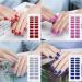Vorist Gel Nail Strips Vorist Semi Cured Gel Nail Strips Nail Gel Strips Works with Any Nail Lamps Gel Nail Strips Semi Cured Gel Nail Stickers Easy to Apply & Remove(Color:#19) - Buy Online on GoSupps.com