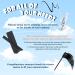 KevKev Overnight Lash Sealer - 7ml Black Lash Sealant for DIY Extensions | Extend Lash Wear Up to 14 Days | Easy to Remove Silicone Brush | Cluster Lash Seal - Buy Online on GoSupps.com