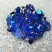 Beautiful Natural Blue Crystal Aura Quartz Stone Cluster Specimen 150g-550g Crystal Cluster 150g-200g - Buy Online on GoSupps.com