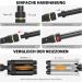 Janelove 5 in 1 Curling Iron Set - 3 Barrels Tourmaline Ceramic Wave Iron for Large & Small Curls 180 C/210 C for Short & Long Hair (Black) - Buy Online on GoSupps.com