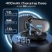 TEIMO Hands-Free Wireless Earphones with 55H Playtime and Built-in Mic | V5.1 Headset Earpiece with 400mAh Charging Case | Ideal for Driving, Business, and Office Use | Compatible with iOS/Android - Trendy Design - Buy Online on GoSupps.com