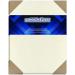 50 Soft White Parchment 60 Text ( 24 Bond) Paper Sheets - 8 X 10 Inches Frame and Photo Size Size - 60 Pound is Not Card Weight - Vintage Colored Old Parchment Semblance