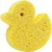 Kids Bath Sponge | Soft Baby Body Wash Scrubber Wood Pulp Sponge | Shower Sponge Dead Skin Remover Cute Shower Brush Bath Supplies for Toddler Kids Baby Yellow - Buy Online on GoSupps.com