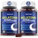 Melatonin 20mg Gummies for Adults - Sugar Free Melatonin Gummies Extra Strength with L-Theanine Magnesium Ashwagandha Turmeric D3 & Zinc - Non-Habit Forming Mixed-Berries 60 Count (Pack of 2)