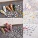 Daisy Embossed 5D Nail Art Stickers - Spring Flower & Rabbit Design | Self-Adhesive Decor for Women & Girls - 3 Sheets - Buy Online on GoSupps.com