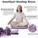 UTK Amethyst Healing Pad 24x16 Inch - Far Infrared Heat Therapy for Back Pain Relief - Memory Function, Auto Shut Off, Adjustable Temperature - Buy Online on GoSupps.com