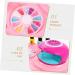 Ipetboom 1 Set Nail Art Set Toy Nail Art Kit Glitter Powder Toys for Little Girls Toy for Kids Toys for Girls Kids Playset Girls Suit Manicure Plastic Make up Kit Child Pink - Buy Online on GoSupps.com