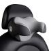 Dollox Headrest Pillow for Car Seat, Memory Foam Neck Support Pillow for Neck Pain Relief - U-Shaped Ergonomic Design Soft Travel Pillow for Sleeping and Resting in Car and Office