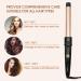 6-in-1 Janelove Hair Curler Curling Wand Set with Interchangeable Ceramic Barrels - Heat Resistant Glove Included - Buy Online on GoSupps.com