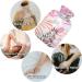NAANLE Pink Palm Leaves Heat Bottle - 2L Transparent Hot Water Bottle for Back Pain Relief & Warmth Therapy - Buy Online on GoSupps.com