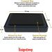 ReignDrop Baby Ink Pad - Non-Toxic & Acid-Free Handprint and Footprint Stamp - Smudge Proof and Long Lasting Keepsakes - Easy to Clean (Black) - Buy Online on GoSupps.com