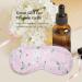Organic Castor Oil Eye Mask - Reusable 2 Pcs Pack for Eyelashes Eyebrows Wrinkles & Dark Circles - Magnolia - Buy Online on GoSupps.com