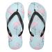 Mnsruu pink flamingo bird blue flip flop flip sandals home slippers hotel spa bedroom travel xs for men women x-Small multicolored