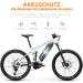 Anzome eBike Battery Protective Cover - 30-41 cm | Extend Battery Life & Protect Against Cold & Dirt for Bosch Haibike KTM Cube | Essential eBike Accessories - Buy Online on GoSupps.com