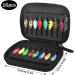 Trout Spoon Set - 16 Pieces of Artificial Bait Spinner & Blinker Set | 2.5g/3.5g/5g Fishing Accessories with Storage Box for Trout Perch Pike & Zander - Buy Online on GoSupps.com