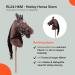 Buy RL24 HKM Hobby Horse Stern with Magicbrush | Plush Dark Brown Horse with Bridle & Long Mane - International Shipping Available! - Buy Online on GoSupps.com
