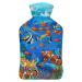 Underwater Hot Water Bottle With Cover Plush Bed Bottle Hand Warmer For Adults And Children 26.5X15.3cm