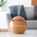 Relaxdays Aroma Diffuser - 150ml Humidifier for Water & Essential Oils LED Color Change USB Connection - Light Brown - Buy Online on GoSupps.com