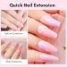 Makartt 50ML Poly Nail Gel Builder Extension Gel - White Pink Nude Clear Rosy Gel for DIY Salon Design - Quality-VIP - Buy Online on GoSupps.com