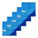 Kochblume 1-5-10er Set / Microfibre cloth cleaning cloth 18 x 18 cm (set of 5 blue-dark blue) set of 5 blue-dark blue