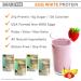 Organic Egg White Protein Powder | Non-GMO, Gluten-Free, Soy-Free, Dairy-Free | Keto & Paleo Friendly | Natural BCAAs | Made in USA (1000g, 2.2lbs Chocolate) - Buy Online on GoSupps.com