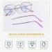 Buy PopetPop Replacement Glasses Accessories - Sunglasses Repair Kit & Myopia Glasses Bracket - Metal Violet Replacement Bars & Legs - Buy Online on GoSupps.com
