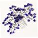 PLAFOPE Bridal Wedding Comb Bridal Headpieces Bridal Side Combs Hair Combs for Women Decorative Wedding Hair Accessories Hair Combs for Women Accessories Hair Comb Clip Bride Hair Comb - Buy Online on GoSupps.com