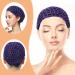 3 Pieces Soft Rayon Crochet Hair Net Snoods for Women - Black Pink Purple - Hair Cover Accessory for Sleeping - Buy Online on GoSupps.com