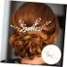 FRCOLOR Miss crystal hair comb Hair piece Metal bride decorate hair romantic wedding headpiece ornament hair accessories alloy gold hair accessories leaf prom accessories grace - Buy Online on GoSupps.com
