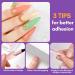 Makartt Nail Glue Remover Kit - 30ml Acetone-Free Remover & 5 Adhesive Tips for Artificial Nails - Buy Online on GoSupps.com